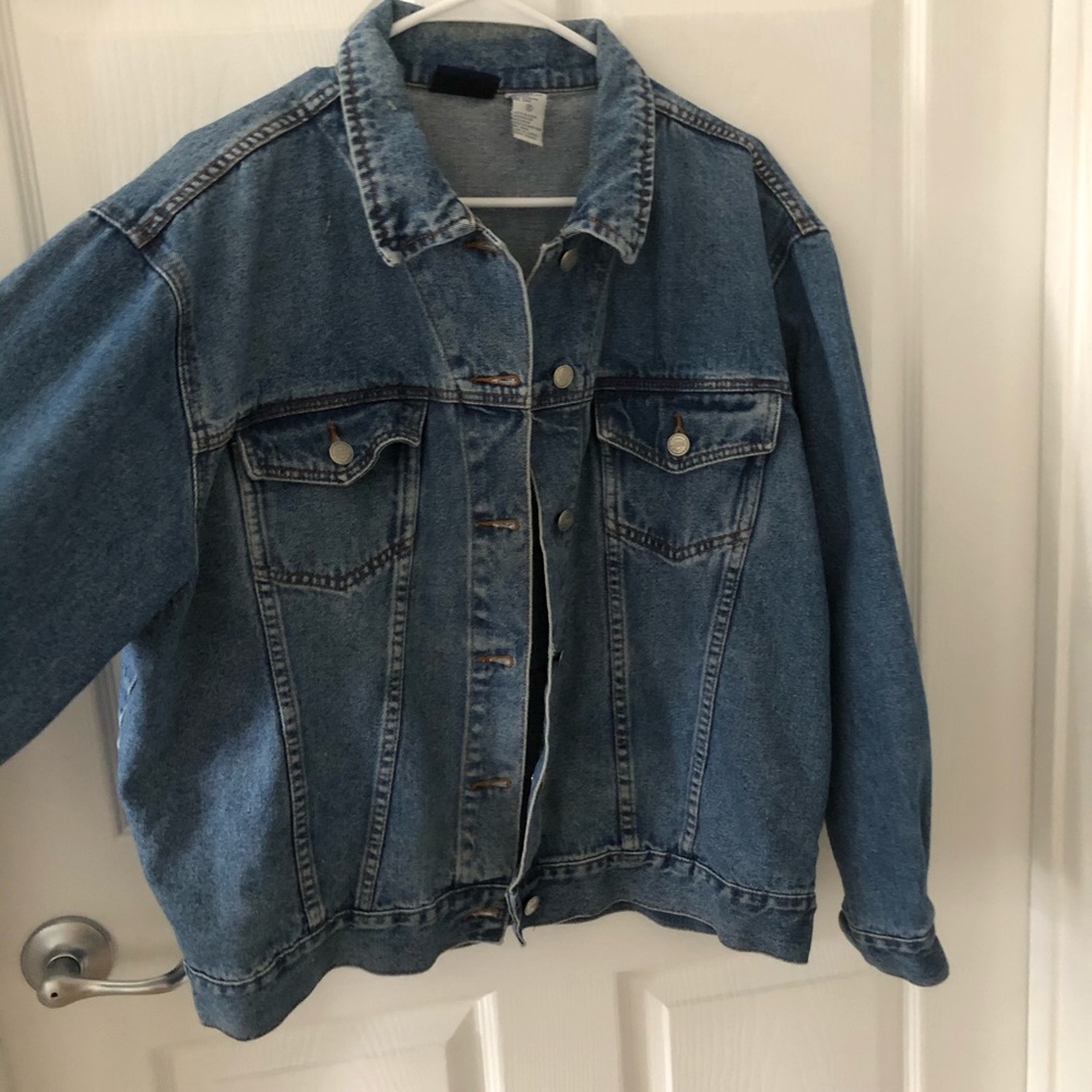 Vintage Denim Oversized Jacket